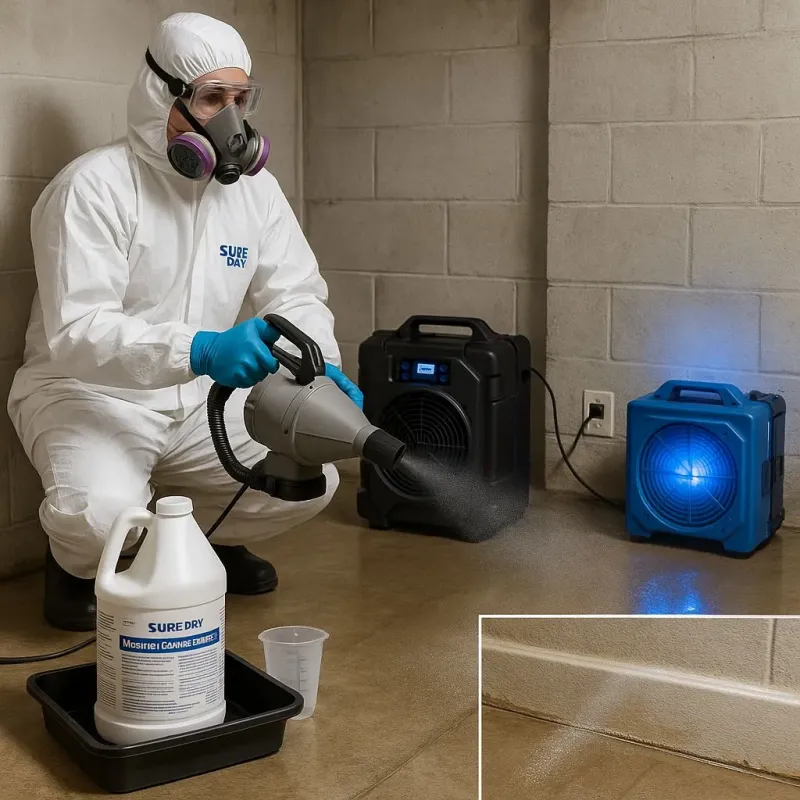 Sanitization and Odor Removal process in Norwich, CT
