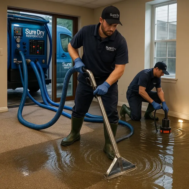 Water Extraction and Removal process in Norwich, CT